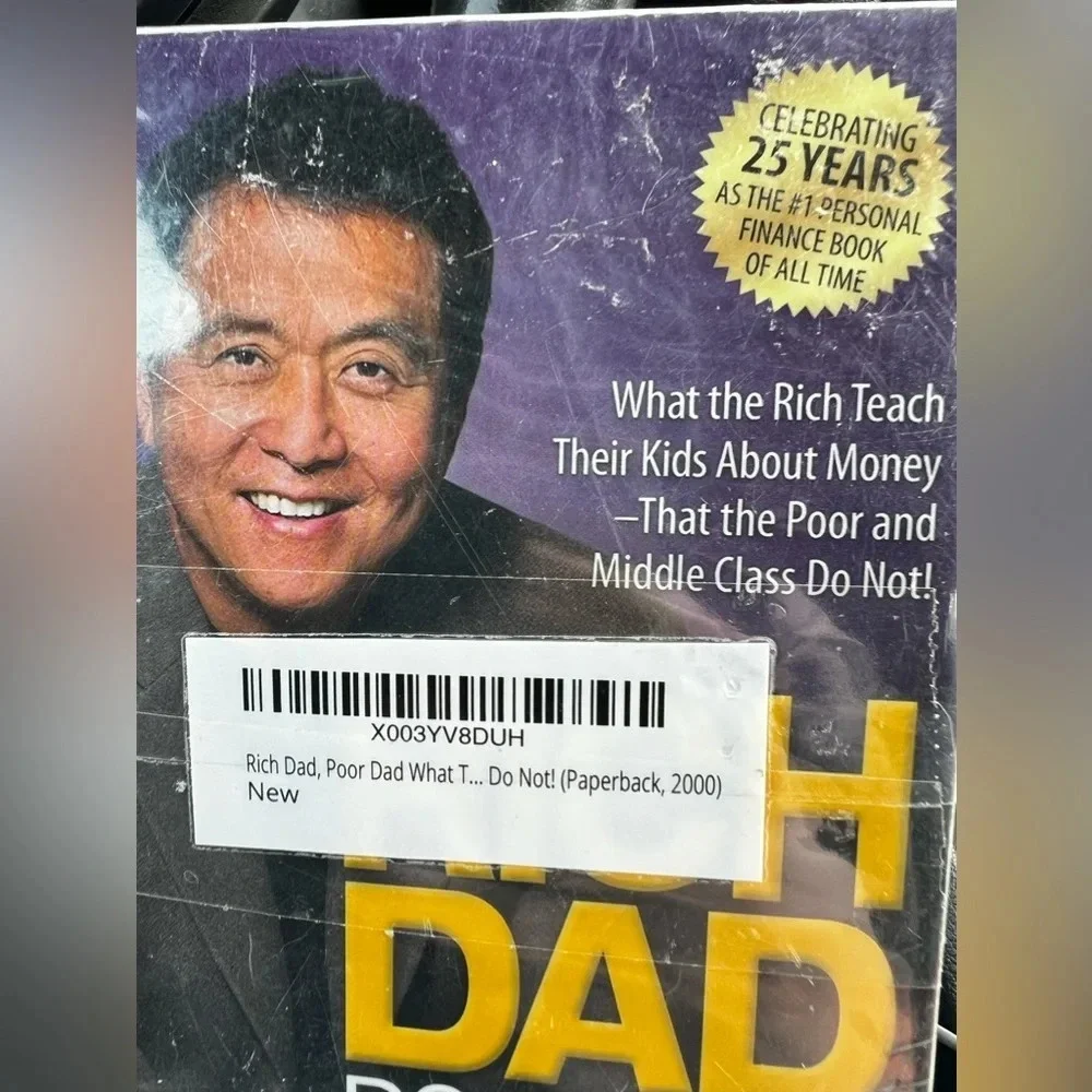 NWT “Rich Dad Poor Dad” Paperback Book